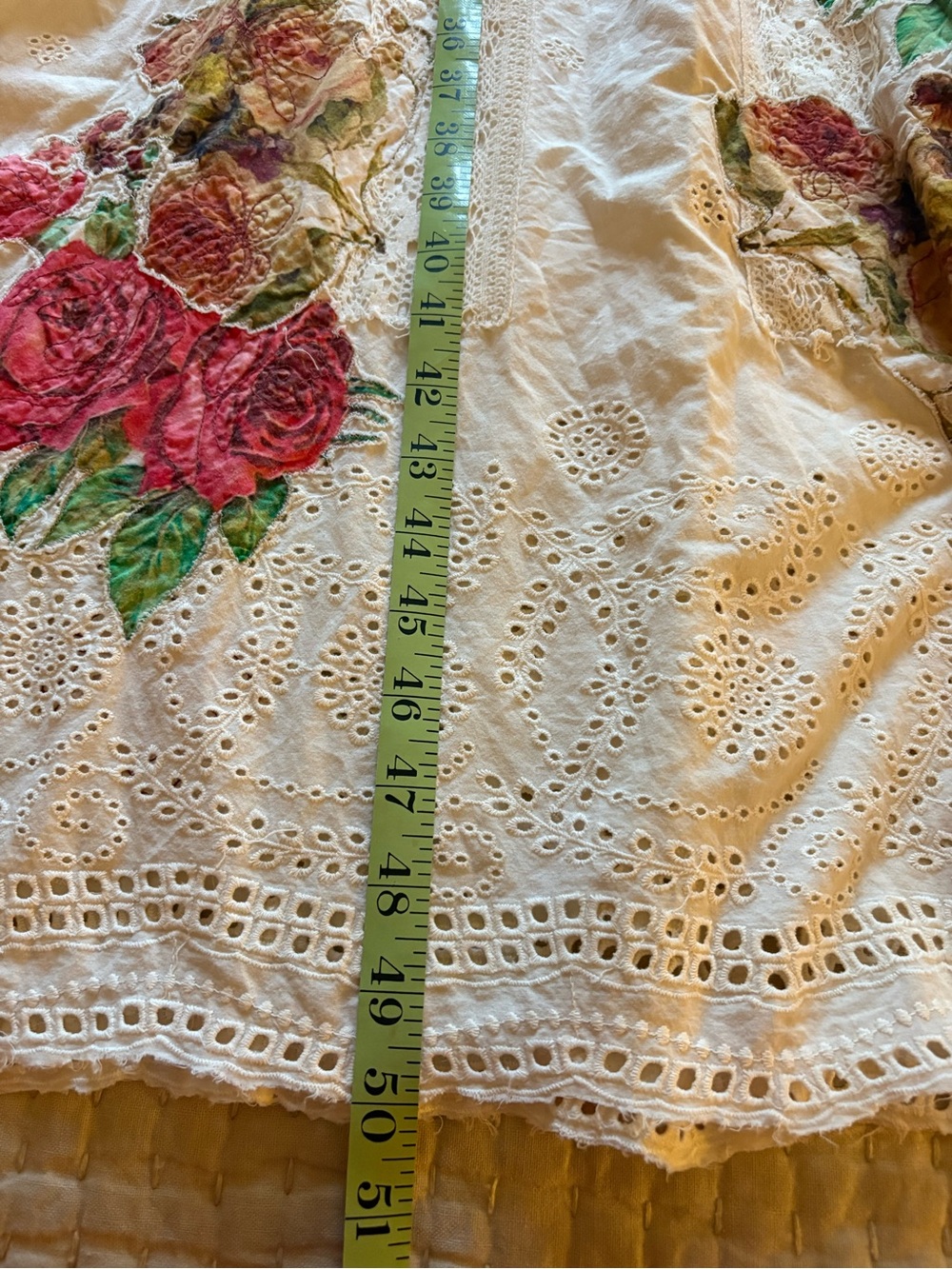 Magnolia Pearl Eyelet Appliqué Coronado dress - Picture 8 of 13